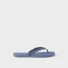 Chanclas de piel cepillada Chanclas de piel cepillada