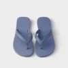 Chanclas de piel cepillada Chanclas de piel cepillada