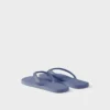 Chanclas de piel cepillada Chanclas de piel cepillada
