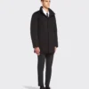 Chaqueta acolchada larga de cachemira Chaqueta acolchada larga de cachemira