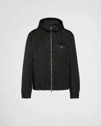 Chaqueta blouson con capucha Re-Nylon