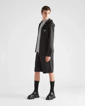 Chaqueta blouson con capucha Re-Nylon