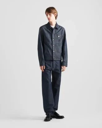 Chaqueta blouson de cambray