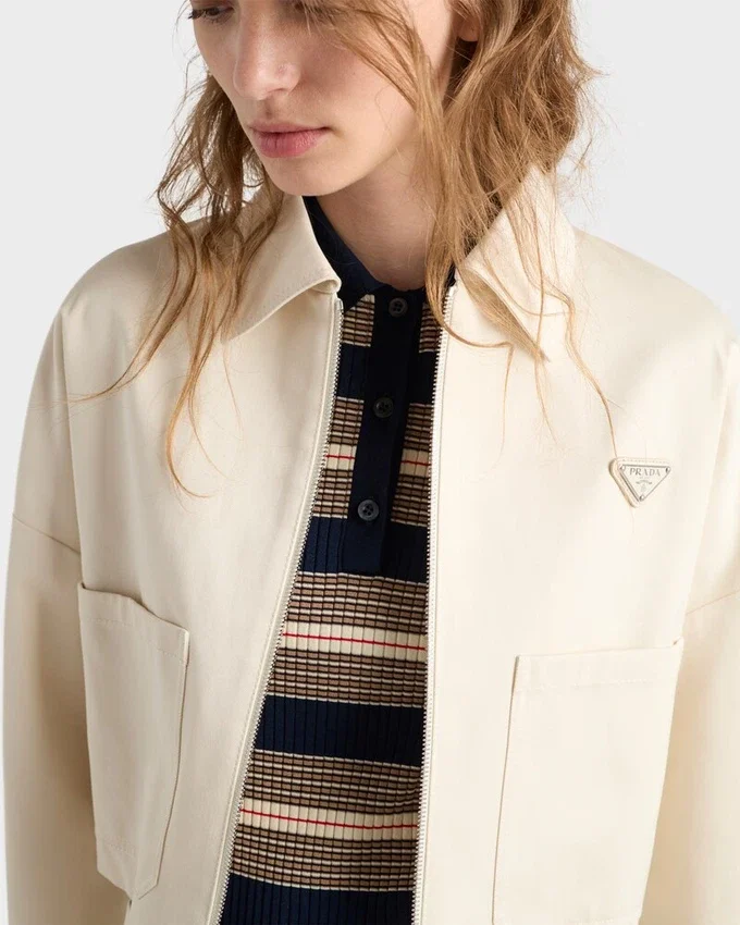 Chaqueta blouson de chino Chaqueta blouson de chino