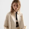 Chaqueta blouson de chino Chaqueta blouson de chino