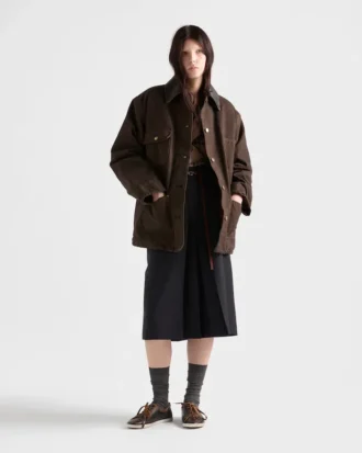 Chaqueta blouson de lona