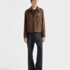 Chaqueta blouson de mezcla de algodón Chaqueta blouson de mezcla de algodón