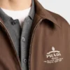 Chaqueta blouson de mezcla de algodón Chaqueta blouson de mezcla de algodón