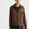 Chaqueta blouson de mezcla de algodón Chaqueta blouson de mezcla de algodón