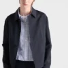 Chaqueta blouson de mohair y lana Chaqueta blouson de mohair y lana