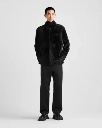 Chaqueta blouson de piel de oveja Chaqueta blouson de piel de oveja