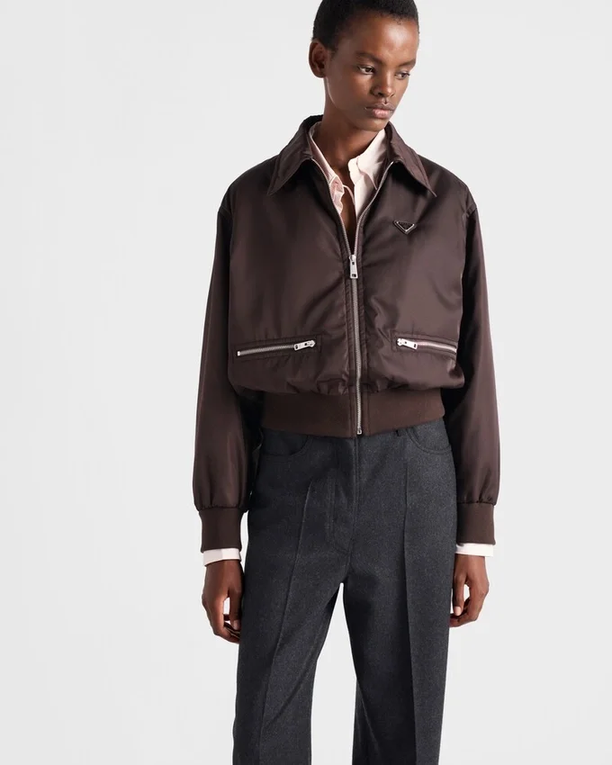 Chaqueta blouson de Re-Nylon Chaqueta blouson de Re-Nylon