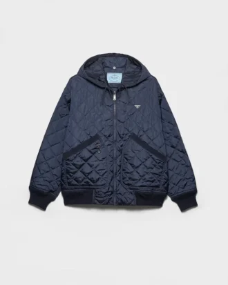 Chaqueta blouson Re-Nylon con capucha