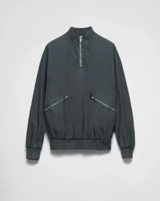 Chaqueta blusón de algodón