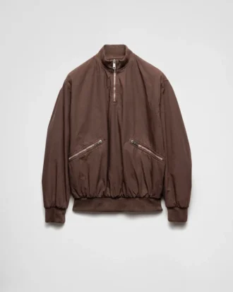 Chaqueta blusón de algodón