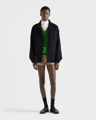 Chaqueta blusón de algodón