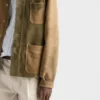 Chaqueta blusón de ante Chaqueta blusón de ante