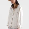 Chaqueta blusón de denim vintage Chaqueta blusón de denim vintage