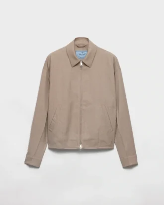 Chaqueta blusón de lana Moulina