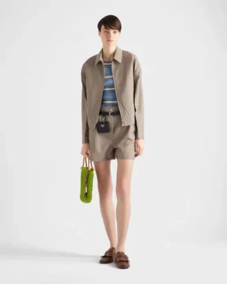 Chaqueta blusón de lana Moulina