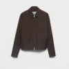 Chaqueta blusón de mohair de cabrito Chaqueta blusón de mohair de cabrito