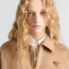 Chaqueta blusón de pelo de camello Chaqueta blusón de pelo de camello