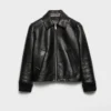 Chaqueta blusón de piel Chaqueta blusón de piel