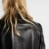 Chaqueta blusón de piel Chaqueta blusón de piel