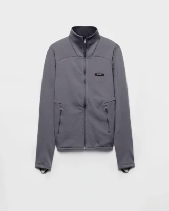 Chaqueta blusón de tejido técnico