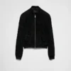 Chaqueta bomber de ante