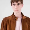 Chaqueta bomber de ante Chaqueta bomber de ante
