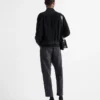 Chaqueta bomber de ante