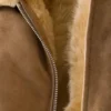 Chaqueta bomber de ante y piel de oveja Chaqueta bomber de ante y piel de oveja