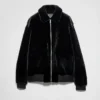 Chaqueta bomber de piel de oveja Chaqueta bomber de piel de oveja