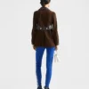 Chaqueta Caban de ante con doble botonadura Chaqueta Caban de ante con doble botonadura