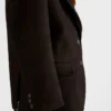Chaqueta Caban de ante y piel de oveja Chaqueta Caban de ante y piel de oveja