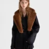 Chaqueta Caban de doble terciopelo y corte de una sola botonadura Chaqueta Caban de doble terciopelo y corte de una sola botonadura
