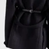 Chaqueta Caban de doble terciopelo y corte de una sola botonadura Chaqueta Caban de doble terciopelo y corte de una sola botonadura