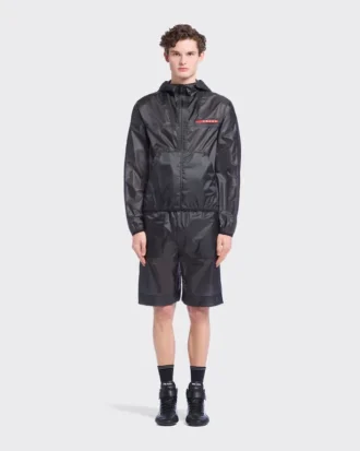 Chaqueta con capucha Ripstop