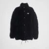 Chaqueta convertible de plumón y terciopelo Chaqueta convertible de plumón y terciopelo