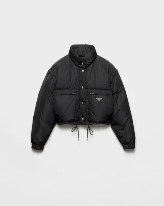 Chaqueta corta de plumón de Re-Nylon