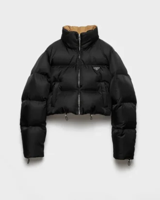 Chaqueta corta de plumón de Re-Nylon