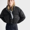 Chaqueta corta de plumón de Re-Nylon Chaqueta corta de plumón de Re-Nylon