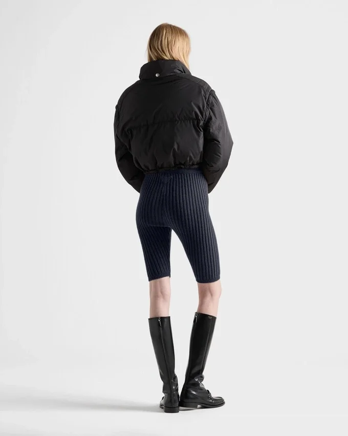 Chaqueta corta de plumón de Re-Nylon Chaqueta corta de plumón de Re-Nylon