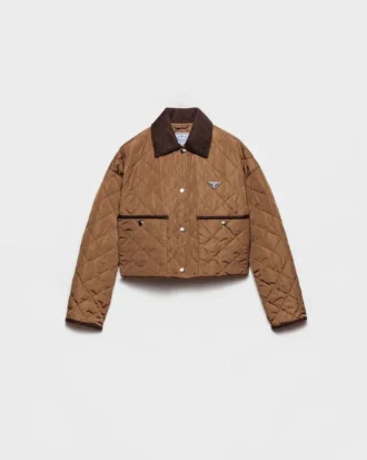 Chaqueta corta ligera de Re-Nylon