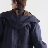 Chaqueta de algodón con capucha