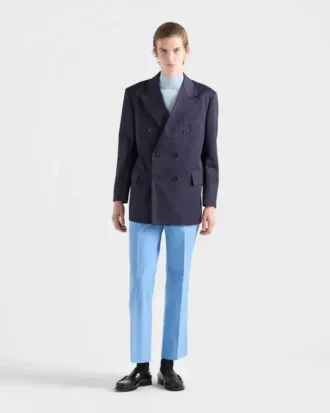 Chaqueta de algodón cruzada