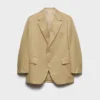 Chaqueta de algodón de botonadura sencilla Chaqueta de algodón de botonadura sencilla
