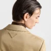 Chaqueta de algodón de botonadura sencilla Chaqueta de algodón de botonadura sencilla