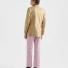 Chaqueta de algodón de botonadura sencilla Chaqueta de algodón de botonadura sencilla